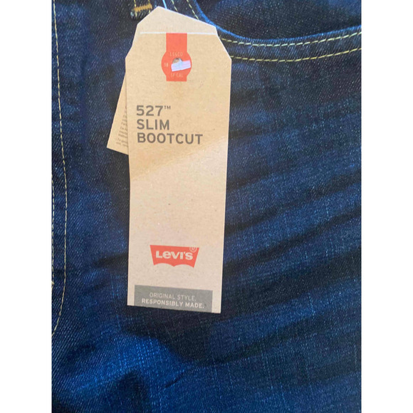 527 Slim Bootcut Jeans -  36W 34L - Picture 9 of 10